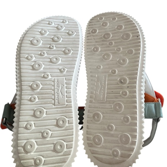 VOILE BLANCHE‎ Lisa 20 Leather Multicolor Sandals - Picture 6 of 7